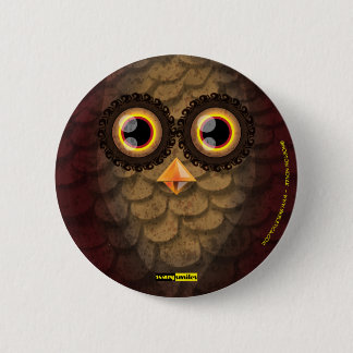 Scary Smiles -  The Owl 6 Cm Round Badge