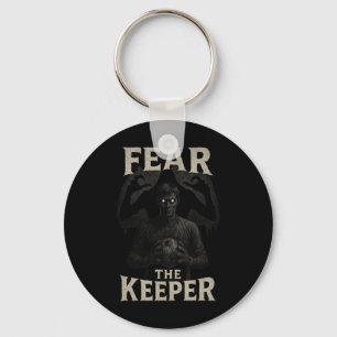Scary Soccer Goalkeeper Horror Fear The Keeper Hal Key Ring