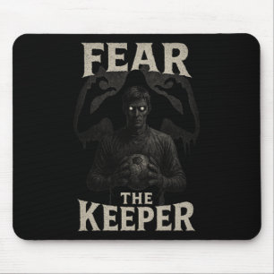 Scary Soccer Goalkeeper Horror Fear The Keeper Hal Mouse Pad