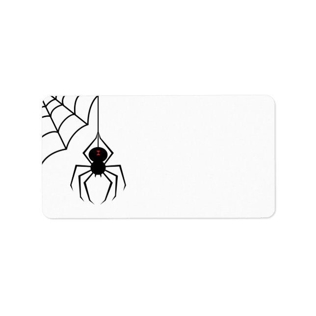 Scary Spider Labels (Front)
