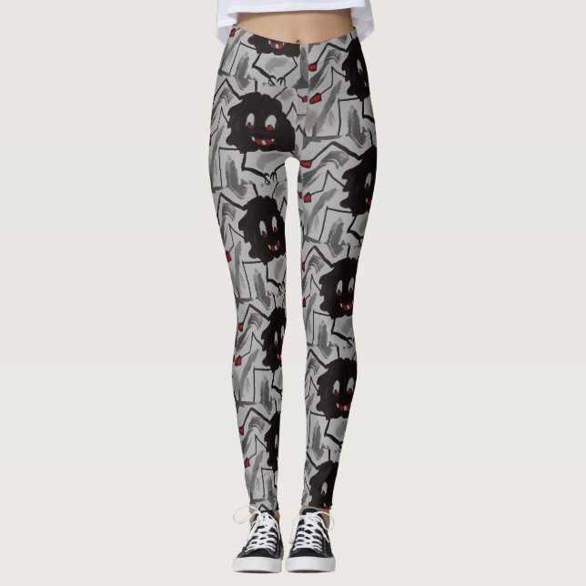 Scary Spider Leggings (Front)
