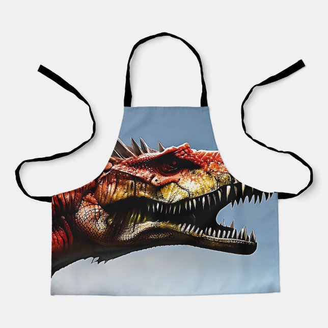 Scary Spinosaurus Dinosaur, Kids Apron (Front)