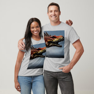 Scary Spinosaurus Dinosaur, T-Shirt