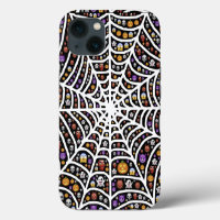Scary Spooky Cobweb Collage