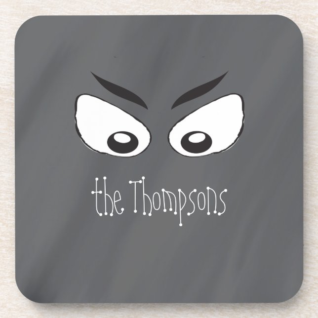 Scary Spooky Eye Coaster (Front)