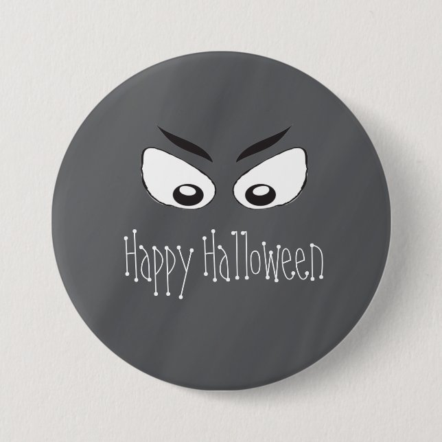 Scary Spooky Eyes 7.5 Cm Round Badge (Front)