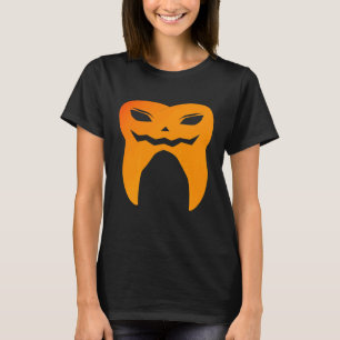 Scary Tooth Halloween Costume Dentist Dental Premi T-Shirt