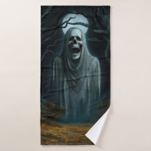 Scary towel. bath towel