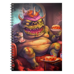 Scary Troll Notebook