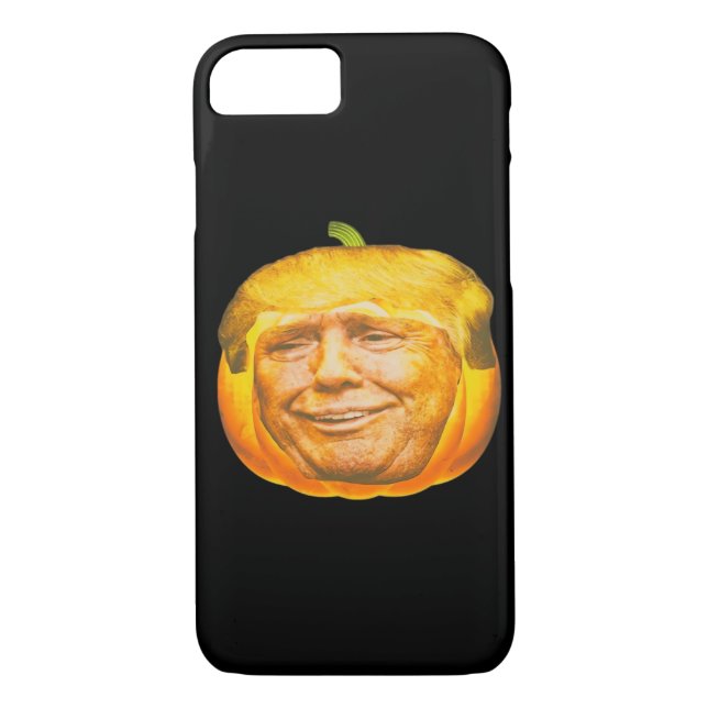 Scary Trumpkin Pumpkin Halloween Party Design Case-Mate iPhone Case (Back)