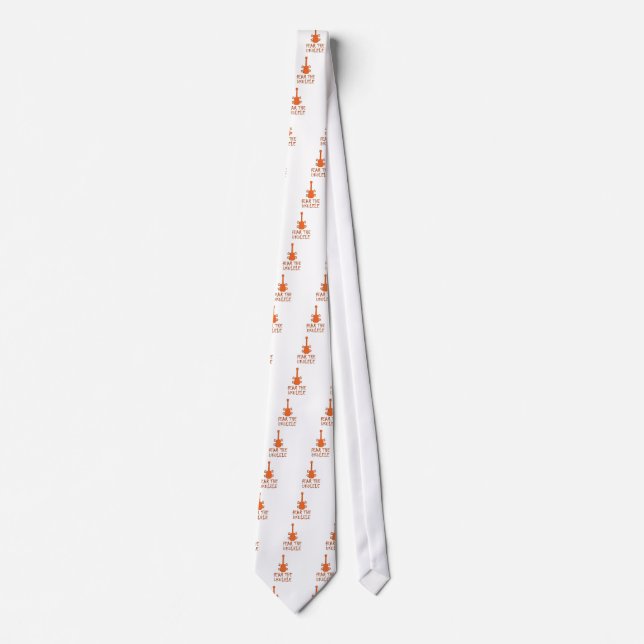 scary ukulele tie (Front)