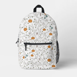 Scary vine pattern for Halloween Printed Backpack