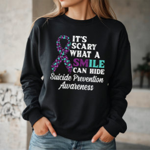 Scary What a Smile Can Hide Sweatshirt
