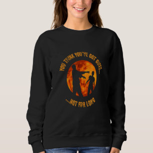 Scary Zombie Halloween Costume Fun Novelty Trick G Sweatshirt
