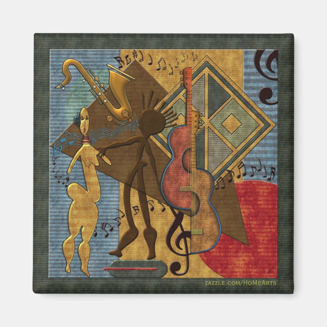 Scat Masters - Jazz Series Pt. 6 Magnet (Front)