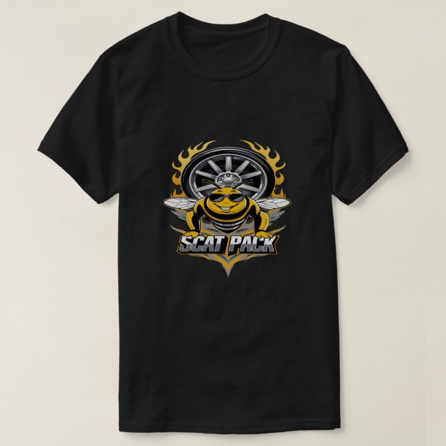 Scat Pack – Muscle Power Performance Tee (Design Front)