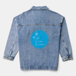 Scatter Kindness Denim Jacket