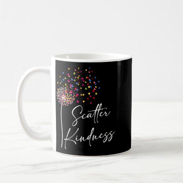 Scatter Kindness Matters World Kindness Day Coffee Mug (Left)