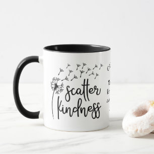 Scatter kindness personalised mug