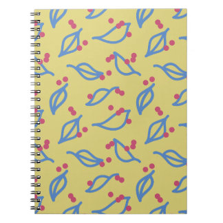Scattered About - Mustard Yellow Notebook