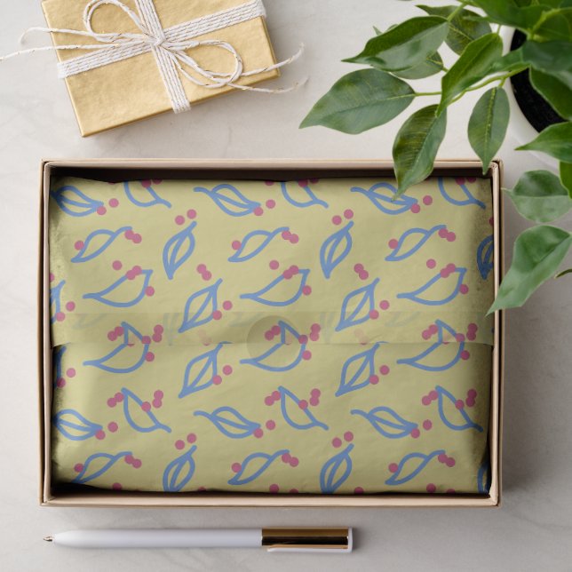 Scattered About - Mustard Yellow Tissue Paper (Gift)