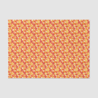 Scattered Autumn Leaves Fall Colours Tissue Paper