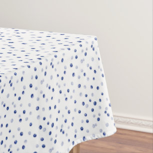 Scattered Blueberries Pattern Tablecloth