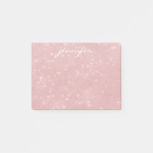 Scattered Hearts Personalised Post-it Notes