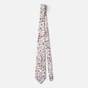 Scattered Hydrangea Tie