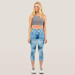 Scattered Petals Capri Leggings