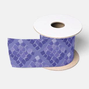 Scattered purple shades satin ribbon