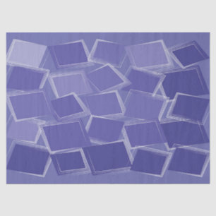 Scattered purple shades tissue paper
