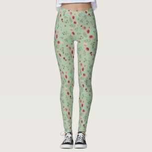 Scattered Roses Leggings