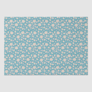 Scattered Seashells and Pearls Tissue Paper