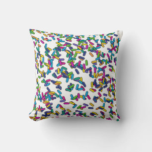 Scattered Sprinkles Pattern Cushion