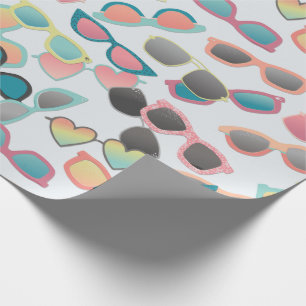 Scattered Sunglasses  Wrapping Paper