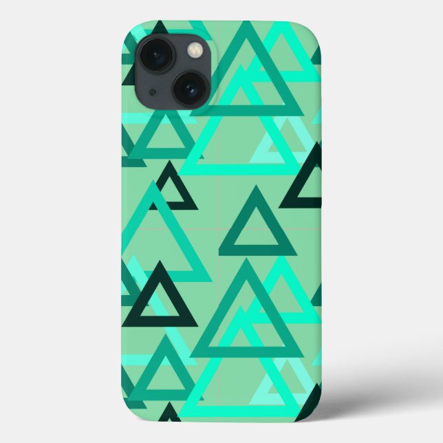 Scattered Triangles  Case-Mate iPhone Case (Back)