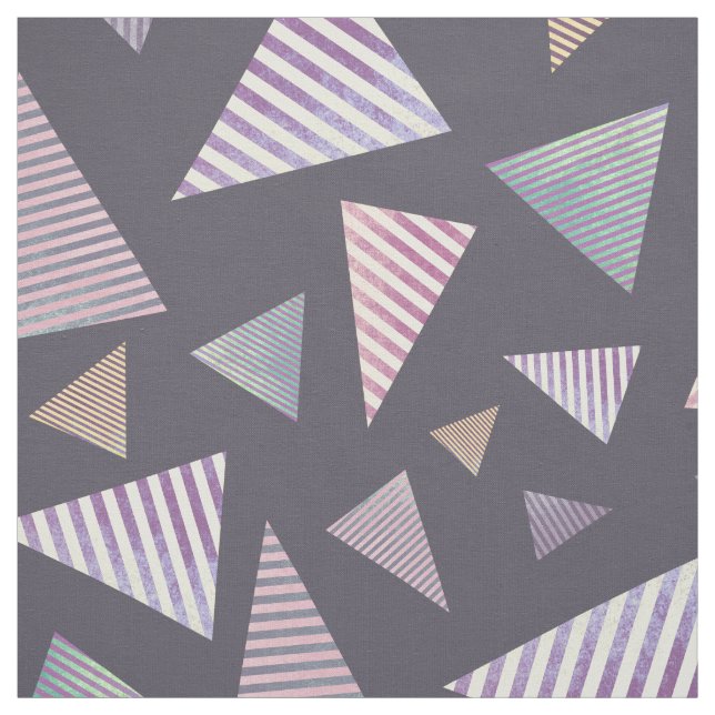 Scattered Triangles Fabric (Swatch)