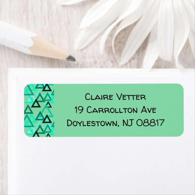 Scattered Triangles  Label Return Address Label (Insitu)