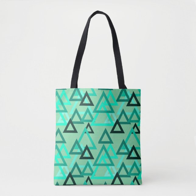 Scattered Triangles  Tote Bag (Front)