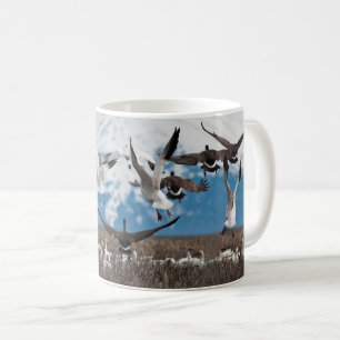 Scattering Geese Coffee Mug