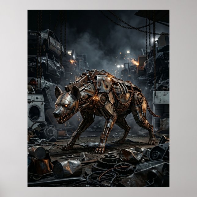 Scavenger Hyena Pack Poster (Front)