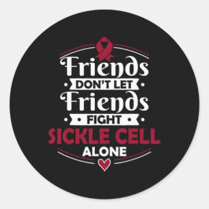 Scd Awareness - Sickle-cell Disease Tee Classic Round Sticker