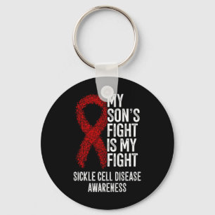 Scd My Son's Fight Is My Fight Sickle Cell Disease Key Ring