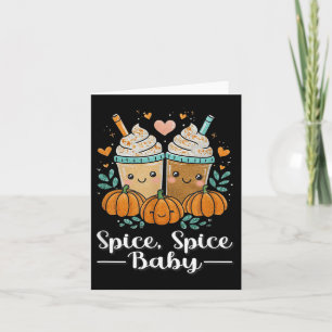 Sce Sce Baby Kawaii Pumpkin Sce Latte Lover  Card