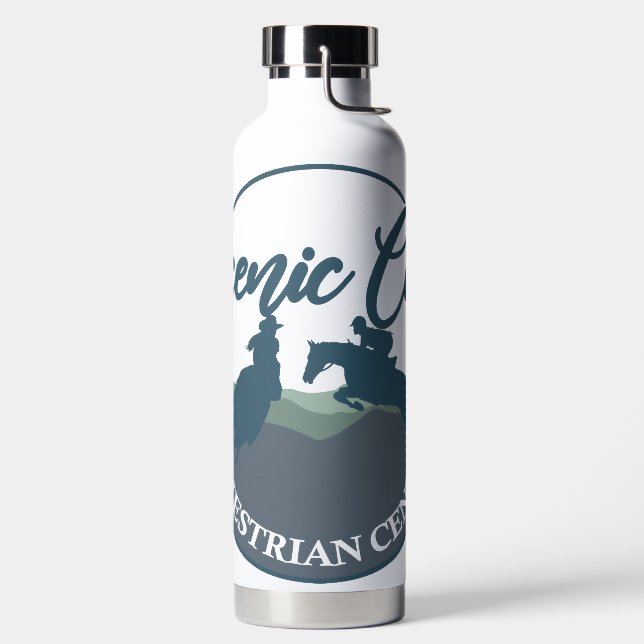 SCEC, 32 oz Water Bottle, large logo Water Bottle (Left)
