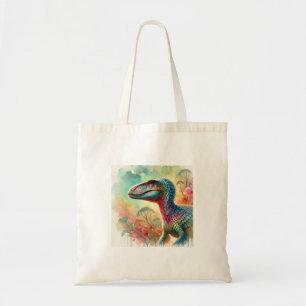 Scelidosaurus in watercolor 050824AREF150 - Waterc Tote Bag