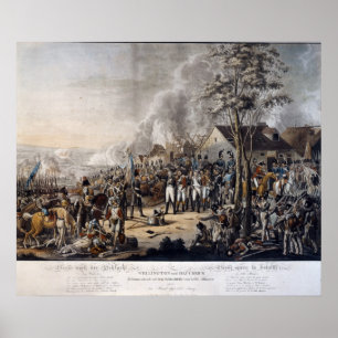 Scene after the Battle of Waterloo Poster