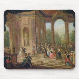 Scene at a Masked Ball Mouse Pad