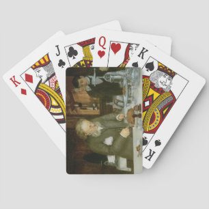 Scene at La Tour d'Argent Restaurant Playing Cards